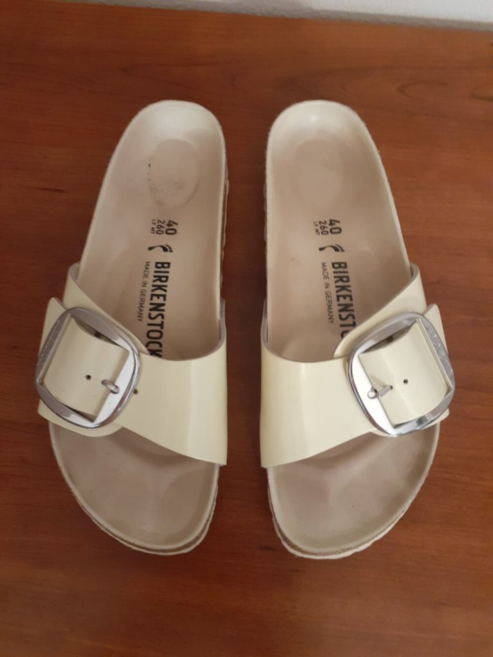 Birkenstock Madrid Big Buckle Slide Sandal - Picture 2 of 10